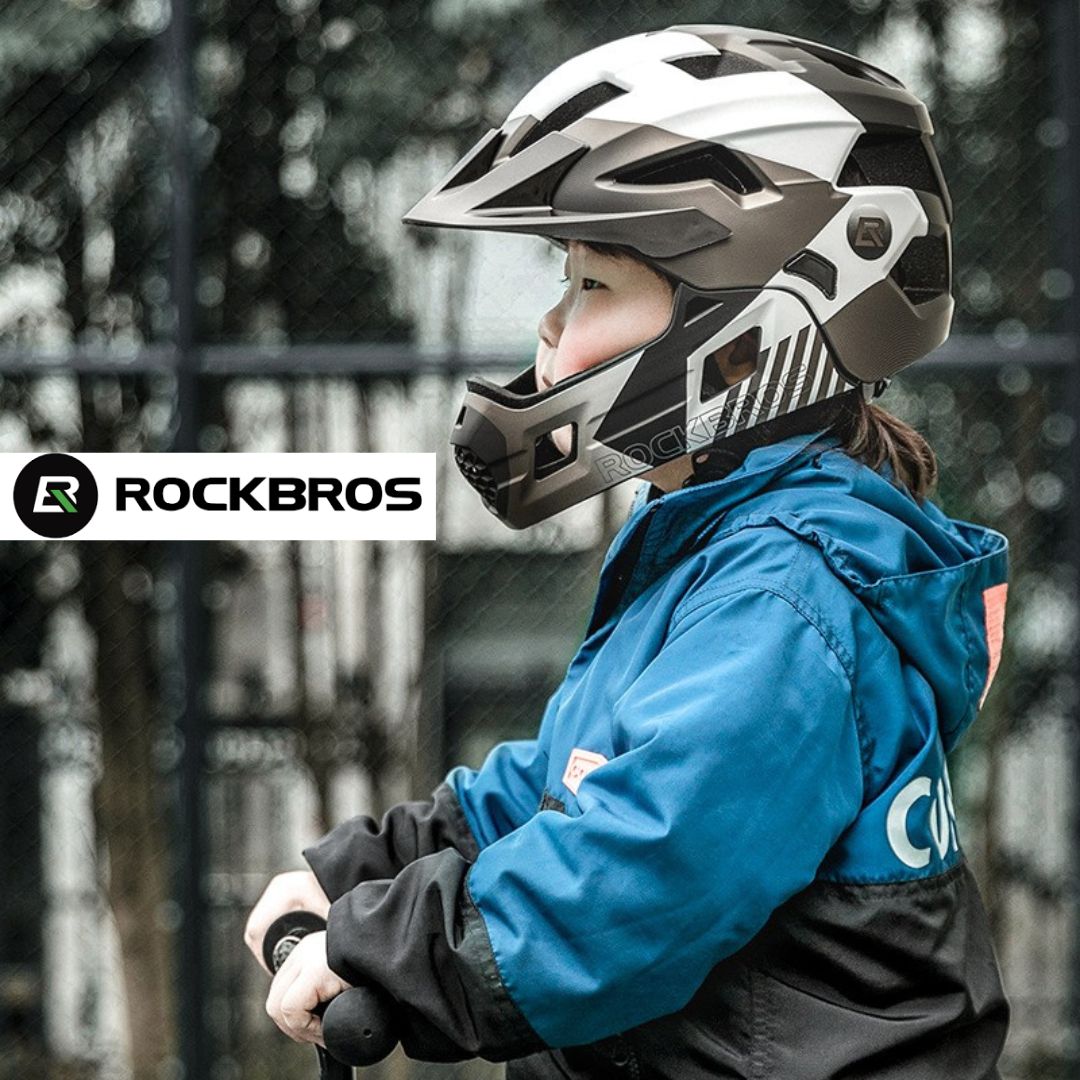 CASCO FULLFACE CONVERTIBLE ROCKBROS - AZUL