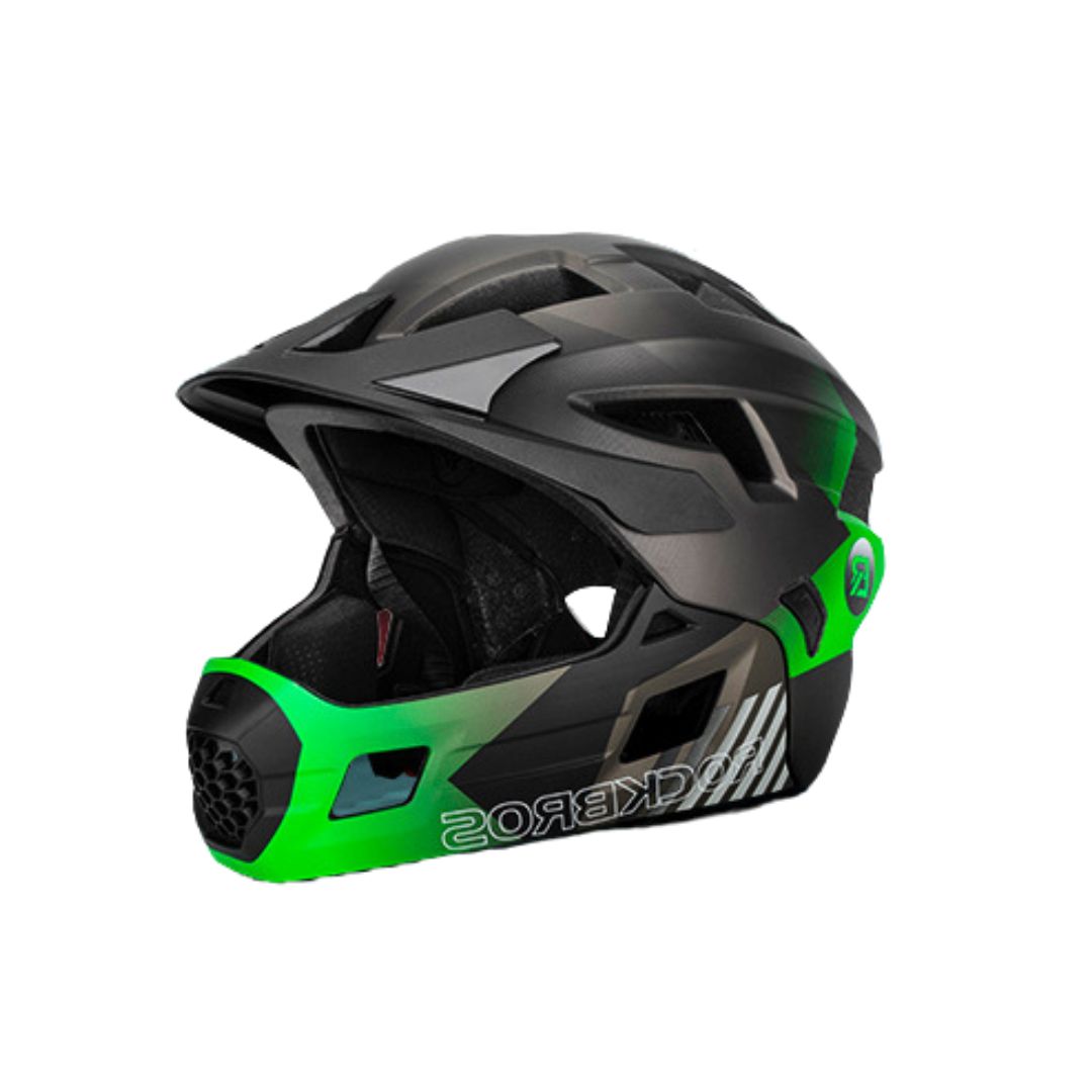 CASCO FULLFACE CONVERTIBLE ROCKBROS - VERDE