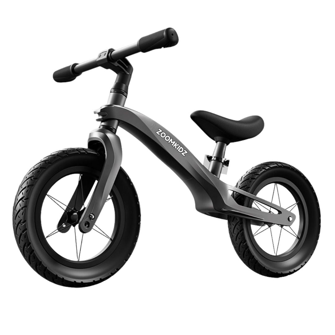 BICICLETA DE BALANCE CON APOYAPIES JAGUAR DE MAGNESIO GRIS