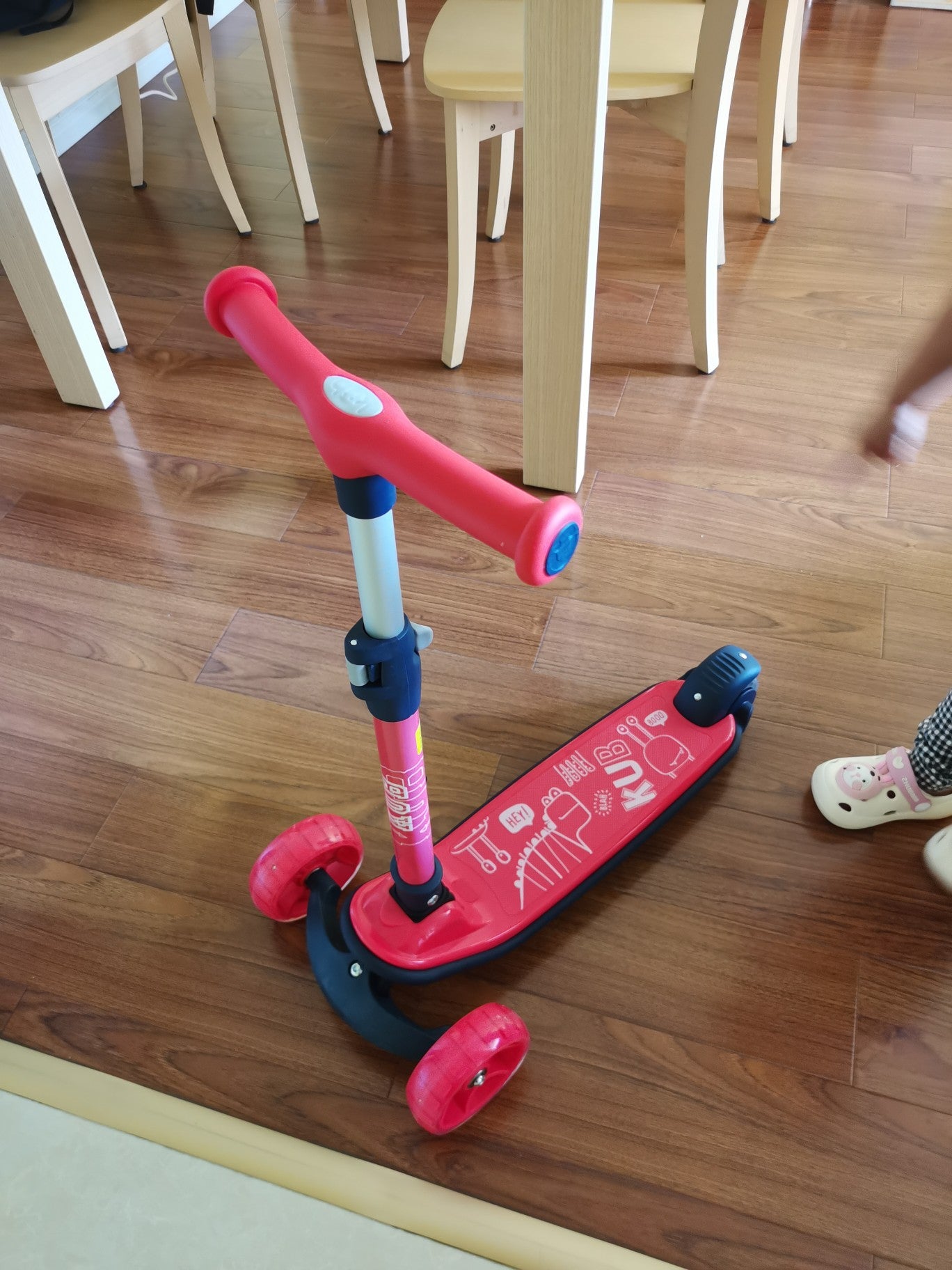 SCOOTER KID FOLDING ROJO